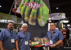 Chris Brazeel, Paul Bogetti and Dan Miller with JMB Produce.