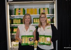 Mary Bacchetti and Shaina Lovitt with GloriAnn Farms.