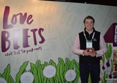 George Shropshire with Love Beets