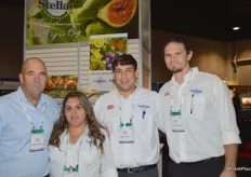 The team of Stellar Distributing/ Catania Worldwide. From left to right Kurt Cappelluti, Connie Gil, Nick Cappelluti and Brian Lapin.