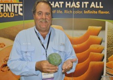 Matt Linder shows the Millenium broccoli