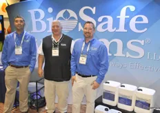 Michael Larose, Rob larose and Jarod Huck from BioSafe Systems