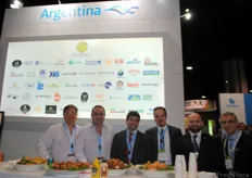 The team of JetCargo and Manuel Carmona of Fundacion ExportAr Argentina