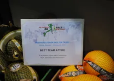 The price Itaueira REI Melons received for paticipating the 5k race for talent, as well they sponsor the run by serving melon.