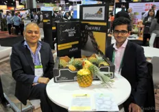 Rodney Thakrar with Suraj Thakrar from Jalaram Fruit, Costa Rica
