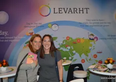 Marian Hessing of Hessing Supervers and Eva van der Plas of T. van der Plas as visitors to the trade show.