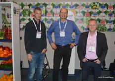 Demian van Duivenbode, Arno Verboom and Jos Hagen of Global Green Team.
