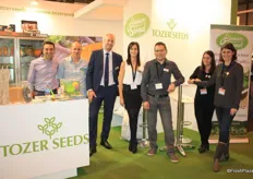 Tozer Seeds, promoting the flower sprout. This superfood will be available from november. Third on the left Robin Bartels, sales&marketing manager and on the right Team Tozer Iberica.