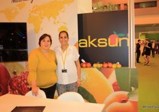 The ladies of Aksun: Duriye Memisoglu and Esra Soyleyen.