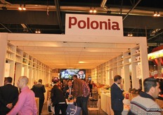 The Polish apple growers and exporters had a big pavillion