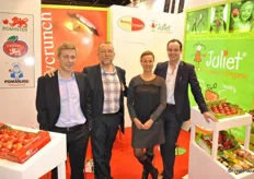 From organic to conventional sweet and crunchy. Juliet and Honeycrunch promoted by Pominter, Cardell Export and Pomanjou.