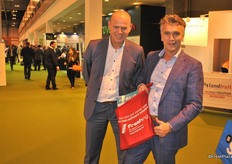 Werener Kastelein and Rick Rebergen from RPO happy with the special edition of the Primeur Fruit Attraction