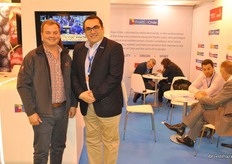 Felipe Rieutord Arteaga from TrioFrut and Christian Carvajal from Fruits from Chile. Felipe is a kiwi exporter