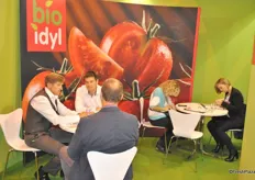 Bio Idyl promotes the organic side of the company at the show