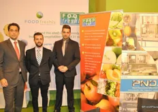 Alberto Labrado from Food Freshly Spain/Portugal, Gianluca Giordano from PND and Benjamin Singh from Food Freshly