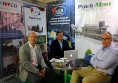 The guys of Pack-Man, overall packaging management. They represent several American brands such as Weco, A&B Packaging, Wizard manufacturing and Beeler.