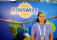 Priscilla Dasso at SunSweet, they mainly focus on Prunes.