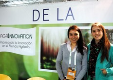 Noemi Mendez and Jeniffer Rossel from Corfo.