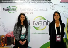 Sofia Ramirez and Patricia Lopez from Liventus.