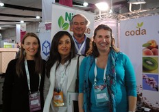 Maria Paz Rosés, Pamela Olivarez, Bernardo Lira and Barbara Elissetche from Coda.