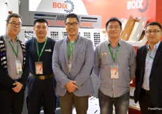Boix is an internationally renowned packaging solution provider. From left to right, Michael, Feng, Yi Jun, Jason and Mason. Yi Jun is Boix's Head of Asia-Pacific