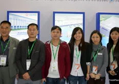 Shanghai Hao Cool Industries specialises in cold chain solutions. From left to right, Wang Shu You, Cui Qiang, Chn Xiaotao, Wang Jing, Luo Ynfen and Ding Yuanhong. Wang Shu You is the Chief Engineer