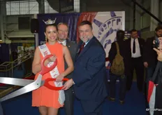 Ms. Florida Citrus officially opens the New York Produce Show 2015.