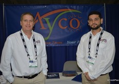 Jason Miller and Jorge Bastidas with Ayco Farms.