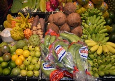 Procacci Brothers had a large selection of specialty fruits on display.