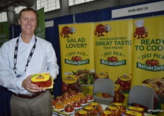 Brian Lancaster with Nature Sweet.