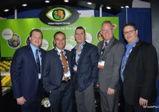 The team of Vision Import Group. From left to right: Allan Napolitano, George Uribe, Raul Millan, Henry Kreinces and Ronnie Cohen.