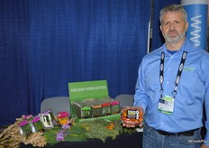 Scott Albertson with Jacobs Farm. The company farms all certified organic produce in Baja California in Mexico as well as California, USA.