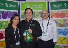 Zenia Villa, Gary Caloroso and Scott Ross with Giumarra.