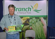 David Basore with Grower's Management, a grower for Branch Family of Farms.