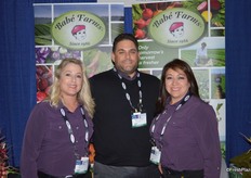 Ande Manos, Chris Cordero and Rocio Munoz with Babe Farms.