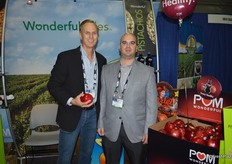 Kurt Vetter and Darren DeFilippis with the Wonderful Company.