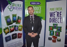 C.J. Wren with Pure Fresh.