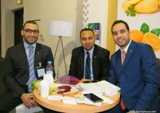 Abdulaziz Kaki, Karam Atteya Elsayd and Ashraf El Seihi of Mediterranean Agri Products