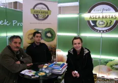 At the ASEA Artas stand; ASEA aims at producing and trading in products, of superior quality ensuring the less use of pesticides and fertilizers at all growth stages, protecting not only the consumer but the environment as well.