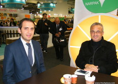 Harun Sengeli and Ozgur Emektas of Narpak (Turkey); it operates in the fresh fruit and vegetable business on a 40.000sqm area with a 120.000 ton/year production capacity