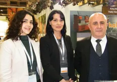 Dilan, Midina (Export Manager) with Omer Cuvalci of Kalyoncu Group, Turkey; exports fresh produce, particularly citrus products.