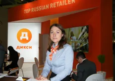 "Ms Maria for Dixy Group, Russia; the photo says everything.. "top Russian retailer"