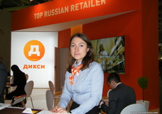"Ms Maria for Dixy Group, Russia; the photo says everything.. "top Russian retailer"