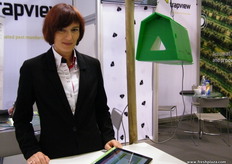 Technical Assistant Sabina Kragelj of Trapview (Slovenia); the company is a group of experts with rich experience in the development of complex integrated information systems in the field of environment and a food safety.