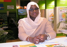 Oulimata Fall Sarr of ASEPEX, Senegal; ASEPEX main objective is to promote a sustainable development of senegalese exports by providing relevant services and assistance to companies.