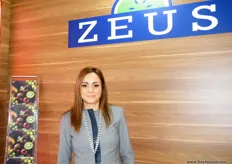 Christina Manossis, General Manager of Zeus Kiwi S.A; Zeus expanded in the cultivation, packing and trading of plums, peaches, nectarines, strawberries and seedless grapes.