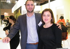 At the Cerozfrucht stand, Danijela and Ciprian; providing supplies specifically to food chains, such as Central Warehouses in Nehvizdy, Brno, Valašské Mezirící and warehouses which specialize in wholesales and customers C&C, i.e. Karviná, Uherské Hradište, Plzen, Lipence