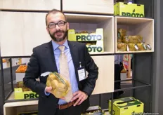 George Kallitsis, Export Director of Protofanousi Fruits (Greece); Proto supplies products directly to large supermarket chains in Greece and exports to European countries, Southeast Asia, the Middle East, North Africa and Canada