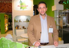 Sales Representative Ali Kallel of Boudjebel, Tunisia; the company is a leader in processing, packing & exporting of Tunisian dates Deglet Nour.