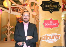 Area Sales Manager Omar El Khadri of Les Domaines Export (Morocco); Les Domaines Agricoles are involved in a number of agricultural and agro-industrial production activities all over Morocco such as citrus fruits, fruit tree cultivation, dairy products, aromatic plants, aquaculture, apiculture, nurseries, etc.